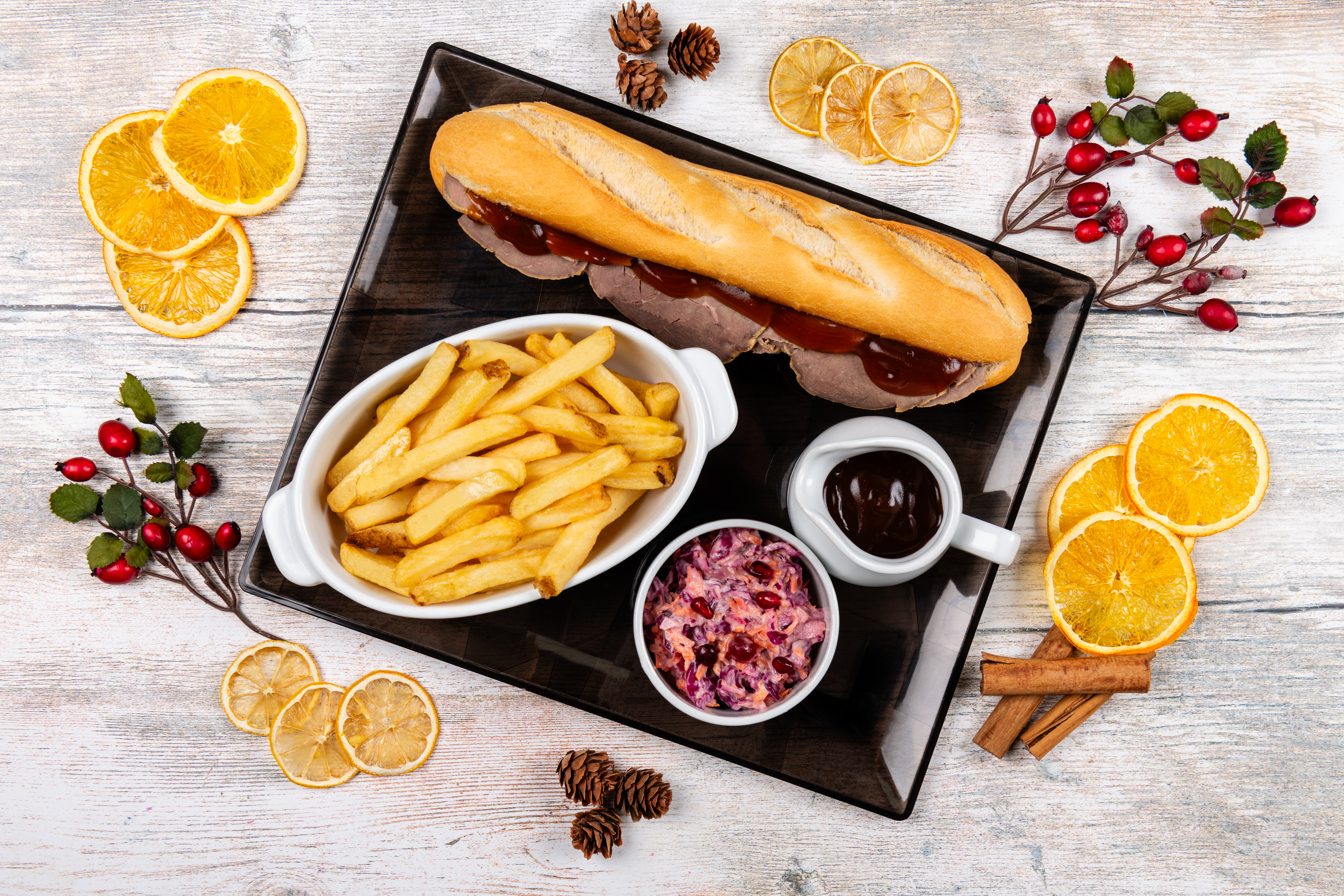 Hot Festive Baguette 